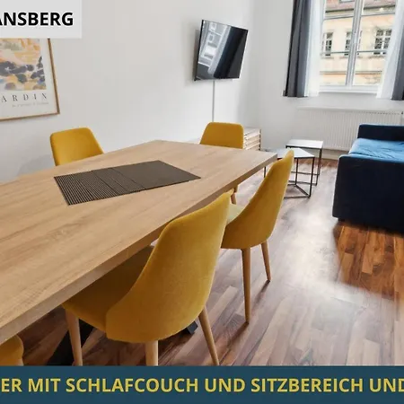 Neu Kapapart15 - 6 Schoene Fewos Mit Einbaukueche, Bad Und Balkon In Der Altstadt Auf Bambergs Insel *