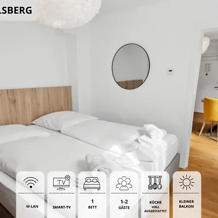 Neu Kapapart15 - 6 Schoene Fewos Mit Einbaukueche, Bad Und Balkon In Der Altstadt Auf Bambergs Insel Apartment Bamberg