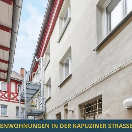 Apartment Neu Kapapart15 - 6 Schoene Fewos Mit Einbaukueche, Bad Und Balkon In Der Altstadt Auf Bambergs Insel *