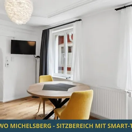 Apartment Neu Kapapart15 - 6 Schoene Fewos Mit Einbaukueche, Bad Und Balkon In Der Altstadt Auf Bambergs Insel