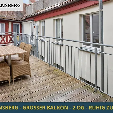 Neu Kapapart15 - 6 Schoene Fewos Mit Einbaukueche, Bad Und Balkon In Der Altstadt Auf Bambergs Insel
