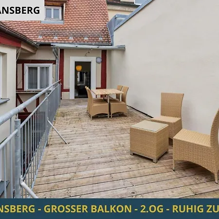 Apartment Neu Kapapart15 - 6 Schoene Fewos Mit Einbaukueche, Bad Und Balkon In Der Altstadt Auf Bambergs Insel Bamberg