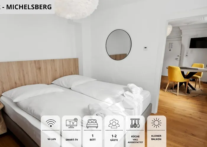 Neu Kapapart15 - 6 Schoene Fewos Mit Einbaukueche, Bad Und Balkon In Der Altstadt Auf Bambergs Insel Lejlighed Bamberg