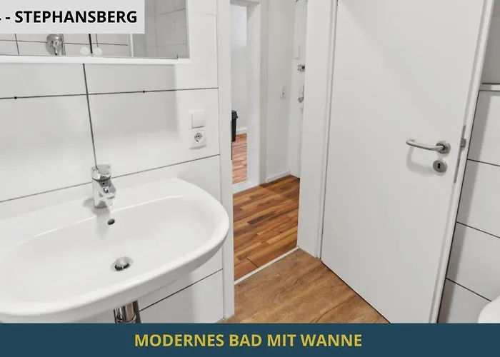 Neu Kapapart15 - 6 Schoene Fewos Mit Einbaukueche, Bad Und Balkon In Der Altstadt Auf Bambergs Insel * Bamberg