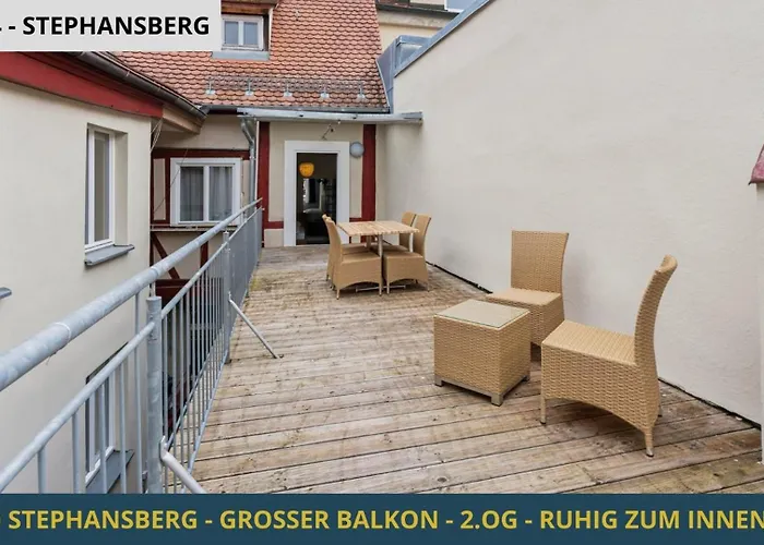 Lejlighed Neu Kapapart15 - 6 Schoene Fewos Mit Einbaukueche, Bad Und Balkon In Der Altstadt Auf Bambergs Insel Bamberg
